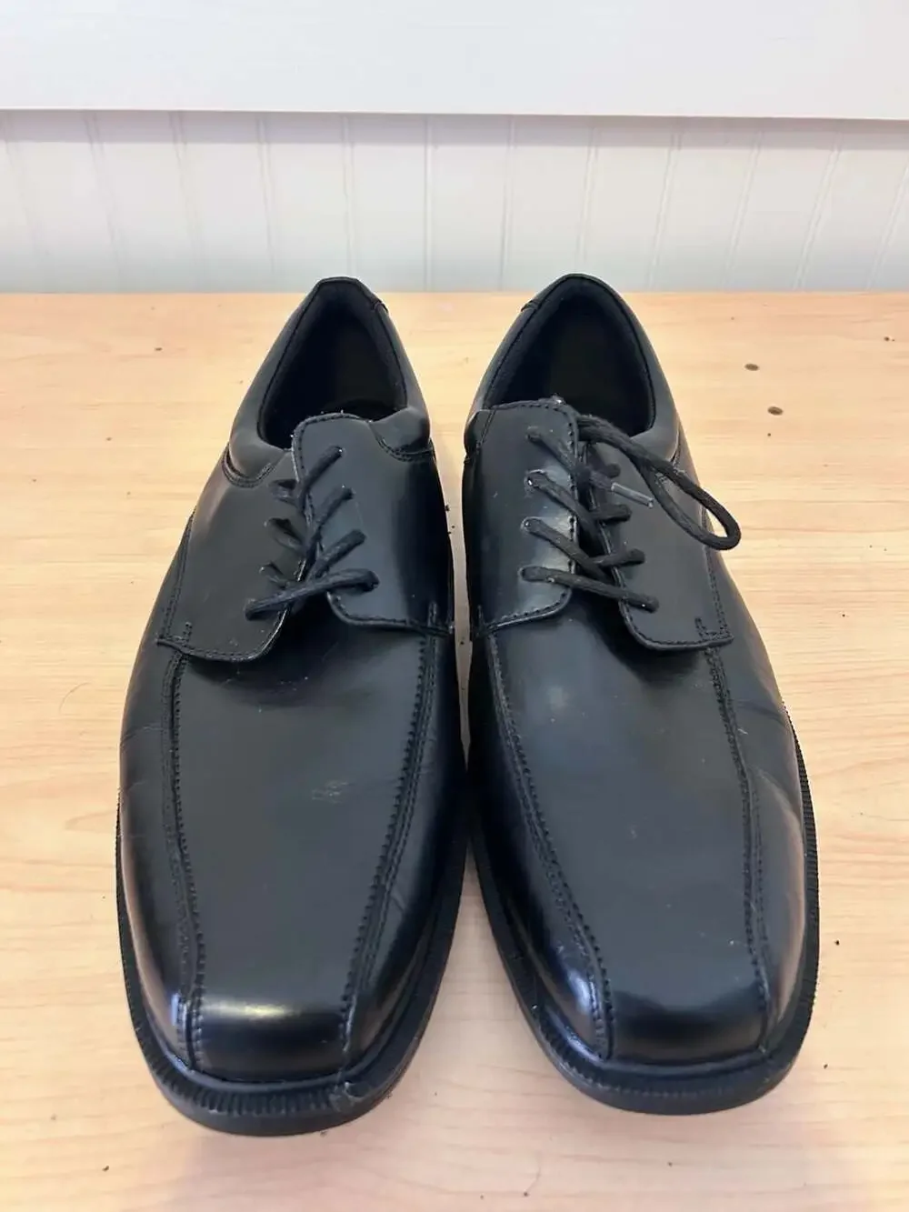 Nunn Bush Mens 84221-001 Comfort Gel Bicycle Toe Lace-Up Oxford Shoes